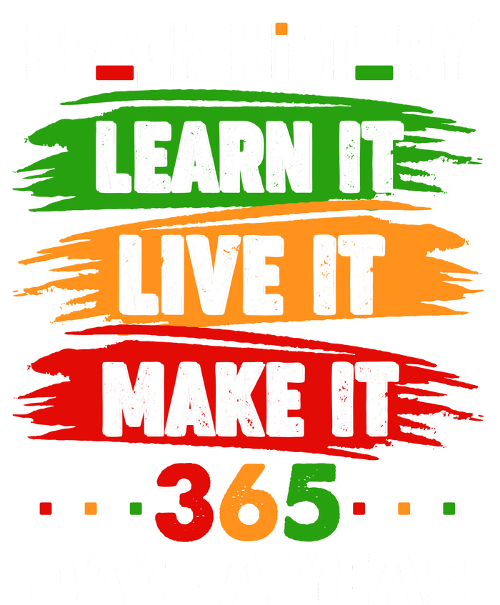 Black History Learn Live Make It 365 Days A Year Cooling Performance Long Sleeve Crew