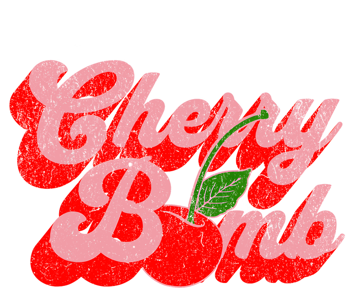 Cherry Bomb Retro 70s Vintage Style Cute T-Shirt