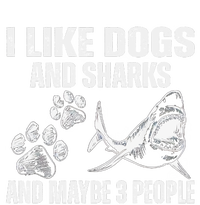 I Like Dogs And Sharks And Maybe 3 People Long Sleeve Shirt