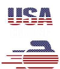 Usa Team Curling Rock Jersey Vintage Winter Sports Lovers Gift T-Shirt