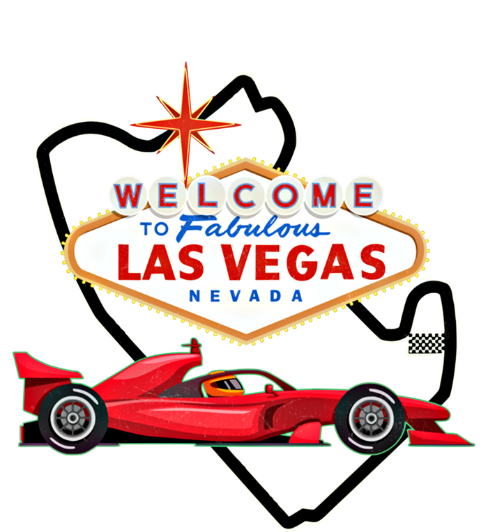 Welcome To Las Vegas Racing Race Car Strip Formula Track Cool Gift Ceramic Bell Ornament