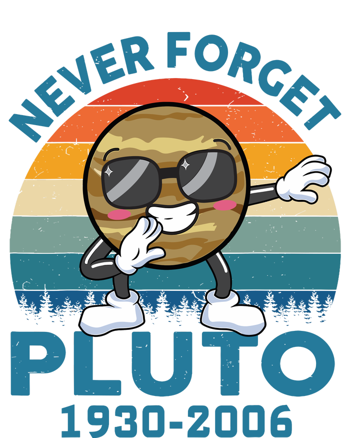 Pluto Never Forget 1930 2006 Space Science Teacher T-Shirt