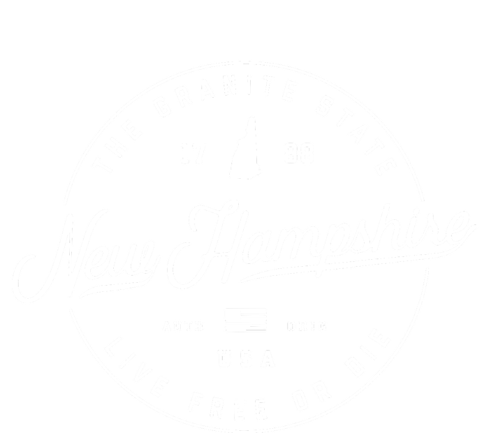 New Hampshire Us State Travel Vacation Shirts Nh Us Women's Tri-Blend 3/4-Sleeve Raglan Shirt