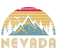 Nevada Retro Vintage Mountains Nature Hiking T PosiCharge RacerMesh Polo