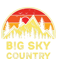 Vintage Big Sky Country Montana Mt Mountains Hiking Souvenir T-Shirt