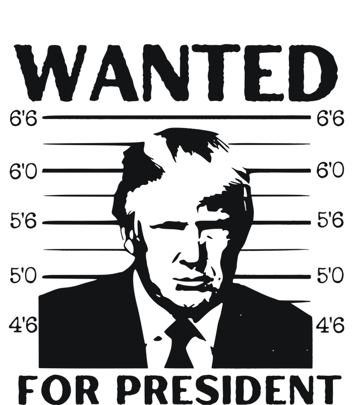 Trump Wanted For President Im Voting For Trump 2024 T-Shirt