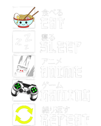 Eat Sleep Anime Gaming Repeat Kawaii Otaku Anime Manga Sustainable Bucket Hat