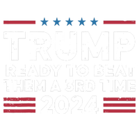 Trump Ready To Beat Them A 3rd Time 2024 Cooling Performance Crew T-Shirt