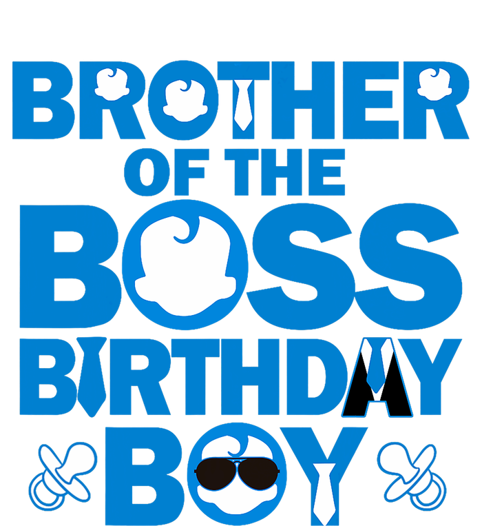 Brother Of The Boss Birthday Boy Baby Family Party Decor Kids Hoodie