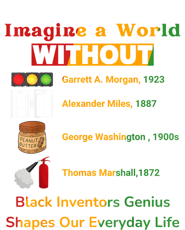 Black Inventors Their Timeless Contributions Black History Women's T-Shirt