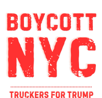 Boycott Nyc Truckers For Trump Valucap Bio-Washed Visor