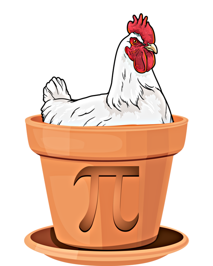 Chicken Pot Pi Day Funny Math Teacher Student Hen Pie Gift T-Shirt