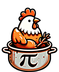 Chicken Pot Pie Funny Math Pun Chicken Pot Pi Day Gift Softstyle Adult Sport Polo