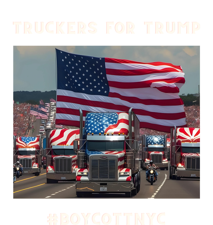 Boycott Nyc Truckers For Trump Sustainable Bucket Hat