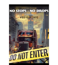 Boycott Nyc Truckers For Trump Mousepad