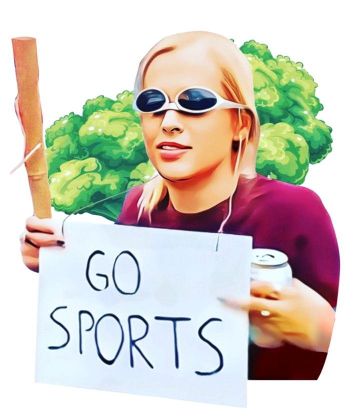 Go Sports Girl Meme T-Shirt