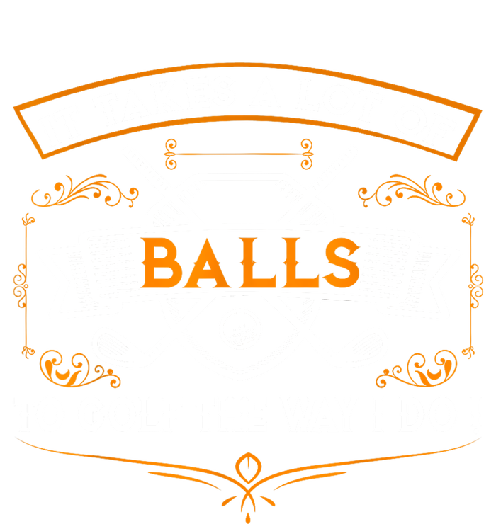 It Takes Balls Xmas Gift Idea For Golfers Gift Funny Golf Long Sleeve Pajama Set