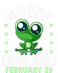 Funny Frog Hoppy Leap Day February 29 Birthday Leap Year Women's V-Neck T-Shirt