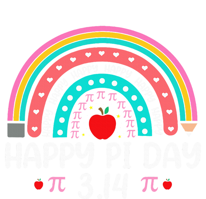 Happy Pi Day Mathematics Math Teacher Rainbow T-Shirt