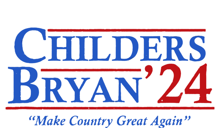 Childers Bryan 2024 Election Make Country Great Kids Hoodie