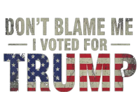 DonT Blame Me I Voted For Trump Vintage Usa Flag Patriots Pajama Set