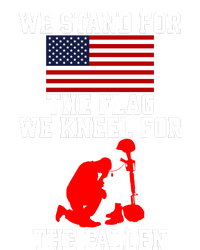 We Stand For The Flag We Kneel For The Fallen T-Shirt