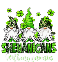 Shenanigans With My Gnomies St Patrick's Day Gnome Shamrock Womens California Wash Sweatshirt