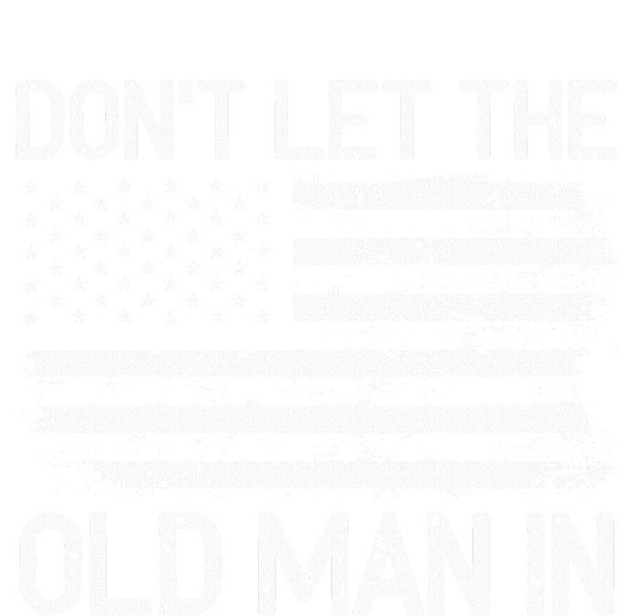 Retro Don't let the old man in vintage American Flag Premium T-Shirt