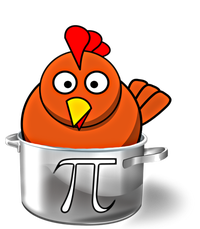 Funny Chicken Pot Pi Day Cartoon Math Pie Gift T-Shirt