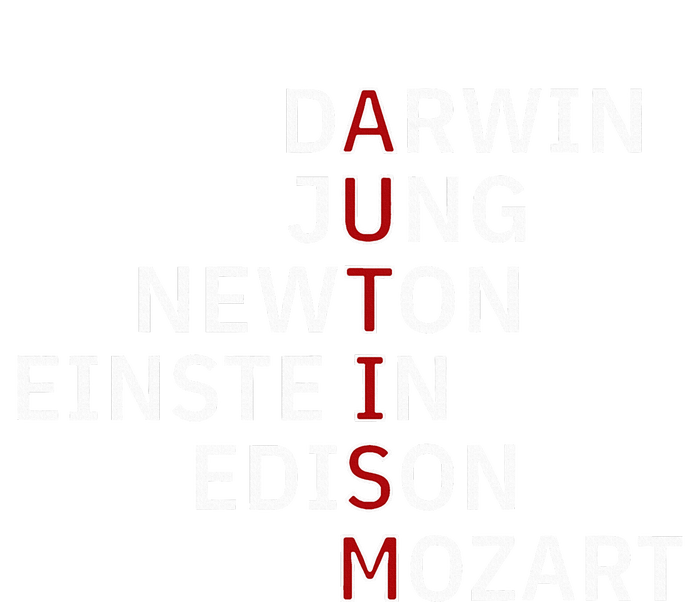 Autism Darwin Jung Newton Einste In Edison Mozart T-Shirt