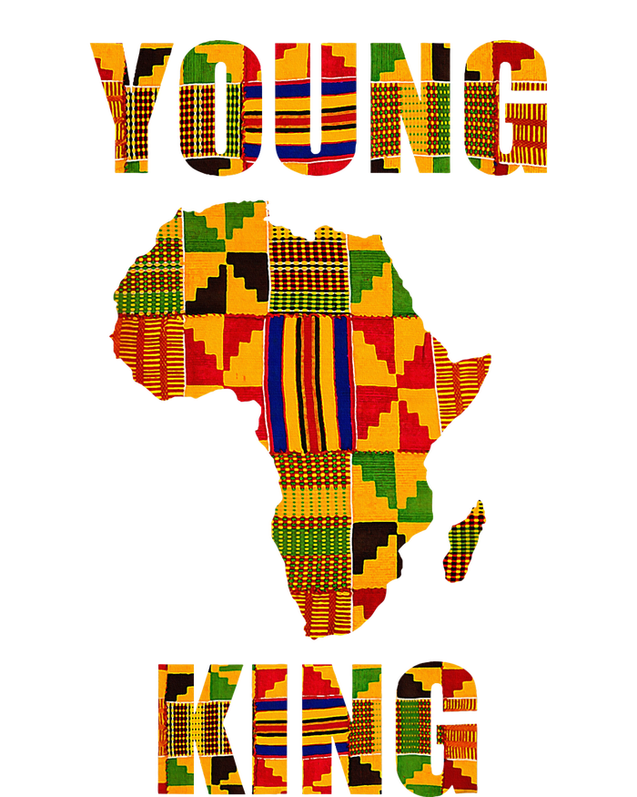 Cool African Kente Art African American Print T-Shirt