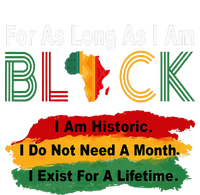 Black History Month For As Long As I Am Black Pride African Kids Sweatshirt