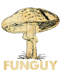 Funguy Funny Fungi Fungus Mushroom Funny Guy Vintage Kids Long Sleeve Shirt