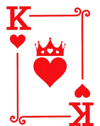 King & Queen of Hearts Matching Couple King of Hearts Tank Top