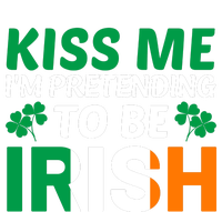 Kiss Me Im Pretending To Be Irish Cropped Pullover Crew