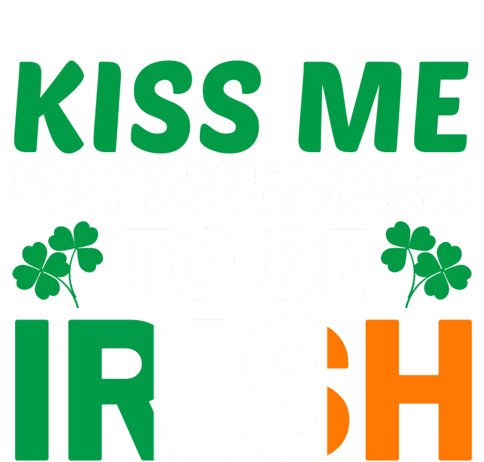 Kiss Me Im Pretending To Be Irish Cropped Pullover Crew