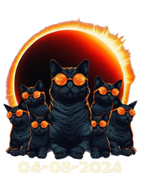 2024 Total Solar Eclipse Cat Matching Family or Friends Women's T-Shirt