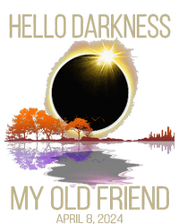 Hello Darkness My Old Friend Solar Eclipse April 08 2024 T-Shirt