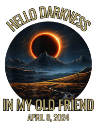 Hello Darkness My Old Friend Solar Eclipse April 08 2024 Snapback Five-Panel Rope Hat