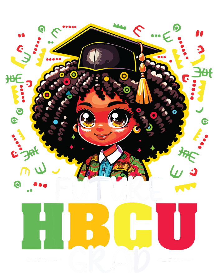 Future Hbcu Grad Black Girl Graduation Hbcu High Crown Mesh Back Trucker Hat