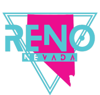 Reno Nevada T Triangle Nv Souvenirs 7-Panel Snapback Hat