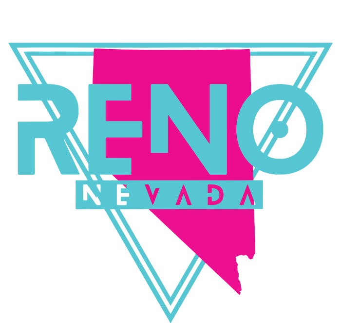 Reno Nevada T Triangle Nv Souvenirs 7-Panel Snapback Hat