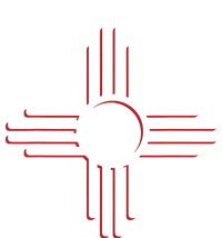 New Mexico Unique Red Zia Symbol Flag Gift T-Shirt