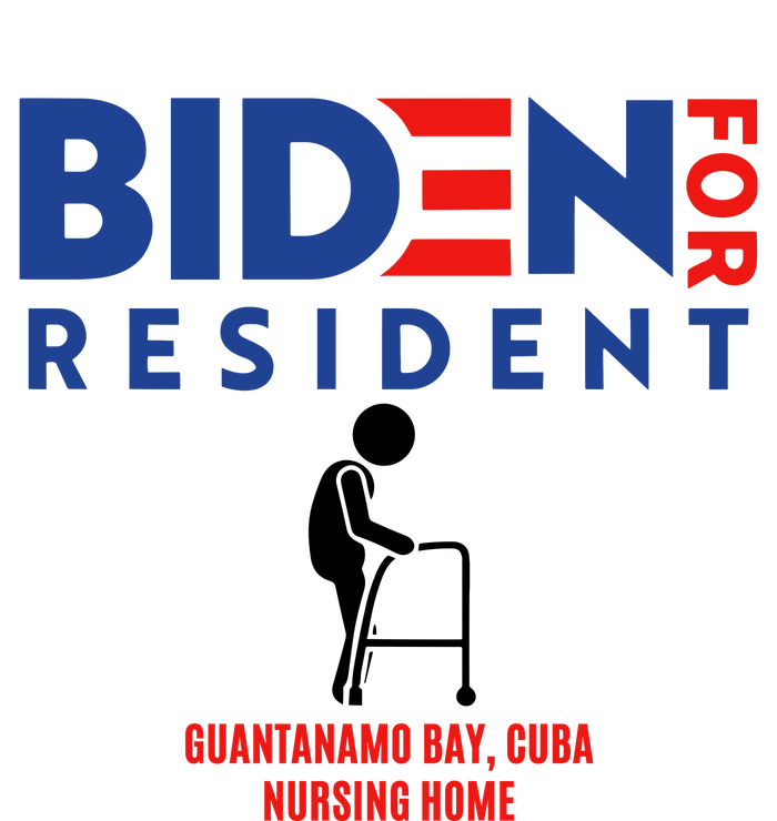 Biden For Resident At Guantanamo Bay Cuba Nursing Home Microfiber Hand Towel