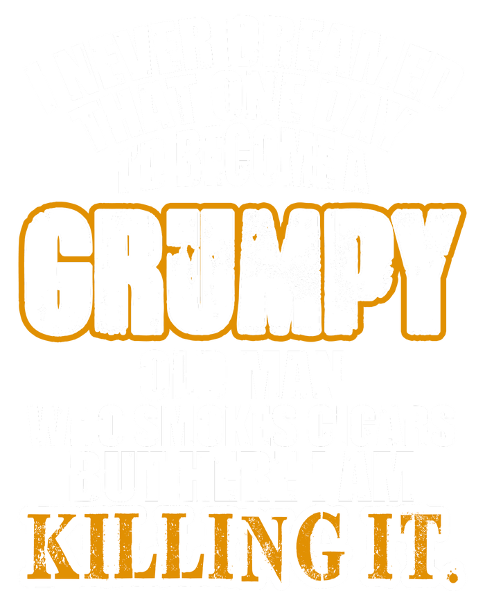 Grumpy Old Man Who Smokes Cigars T-Shirt