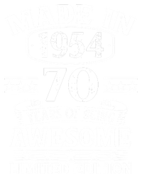 Made In 1954 70 Years Of Being Awesome Limited Edition 70th Birthday 25L Jumbo Tote