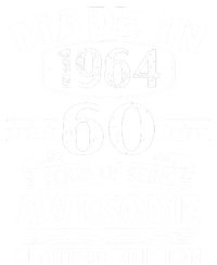 Made In 1964 60 Years Of Being Awesome Limited Edition 60th Birthday Baby Bodysuit