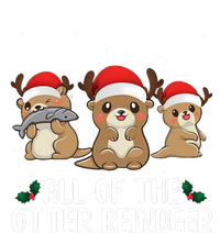 All Of The Otter Reindeer Christmas Short Acrylic Beanie