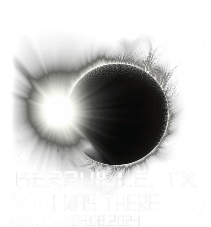 I Was There Total Solar Eclipse Kerrville Texas T-Shirt