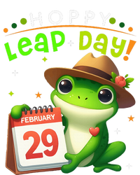 February 29th Funny Frog Leap Day Matching Leap Year 2024 7-Panel Snapback Hat